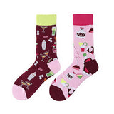 Asymmetrical Novelty Socks