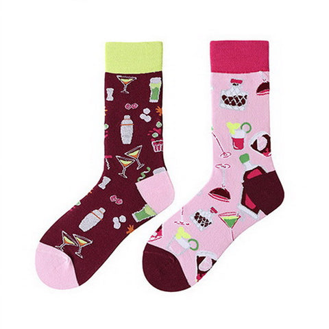 Asymmetrical Novelty Socks