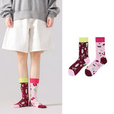 Asymmetrical Novelty Socks