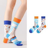 Asymmetrical Novelty Socks