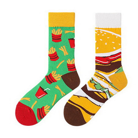 Asymmetrical Novelty Socks