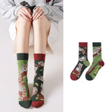 Asymmetrical Novelty Socks