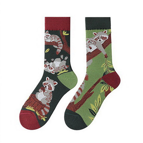 Asymmetrical Novelty Socks
