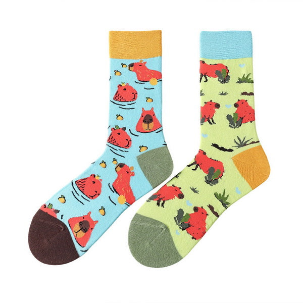 Asymmetrical Novelty Socks
