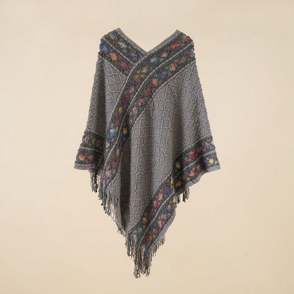 Knitted Poncho