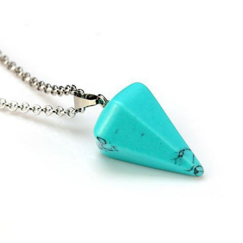Gemstone Necklace - Turquoise