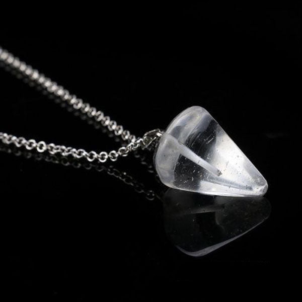 Gemstone Necklace - Clear Quartz