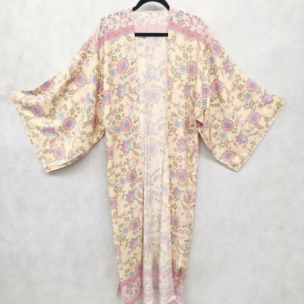 Large Long Kimono Dress