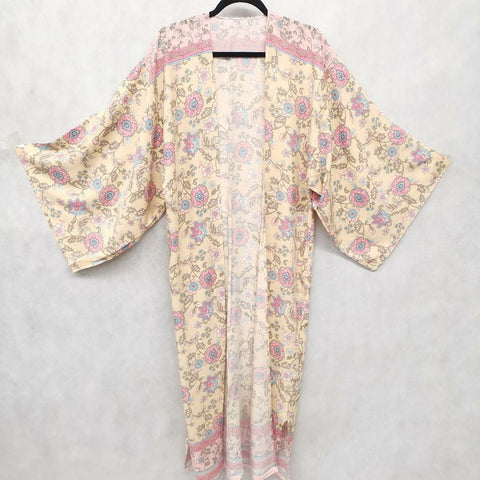 Large Long Kimono Dress