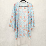 Large Kimono Top With Tassel