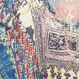 Large Hand Embellished Kaftan Top Free Size