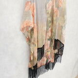 Free Size Chiffon Top With Tassel