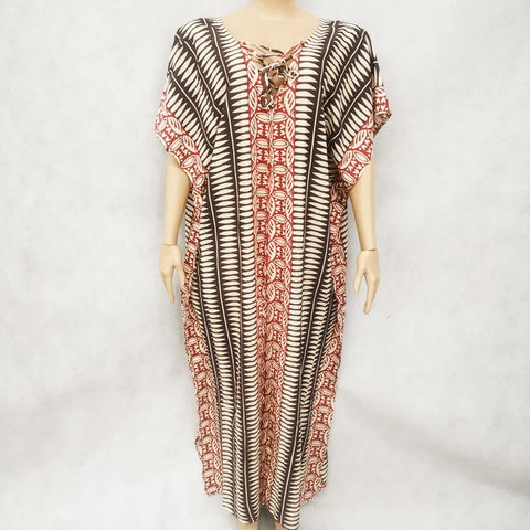Large Long Summer Dress Free Size