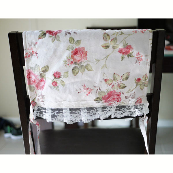 Lace Cotton Chair Back Cover