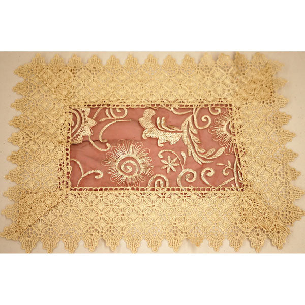 Lace Embroidery Table Placemat