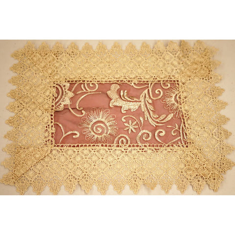 Lace Embroidery Table Placemat